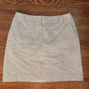 Stripped Work Skirt